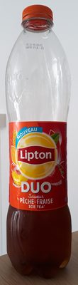 Lipton Ice Tea duo saveur pêche fraise 1,5 L - Produit