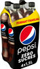 Pepsi Zéro sucres format familial lot de 4 x 1,5 L - Product