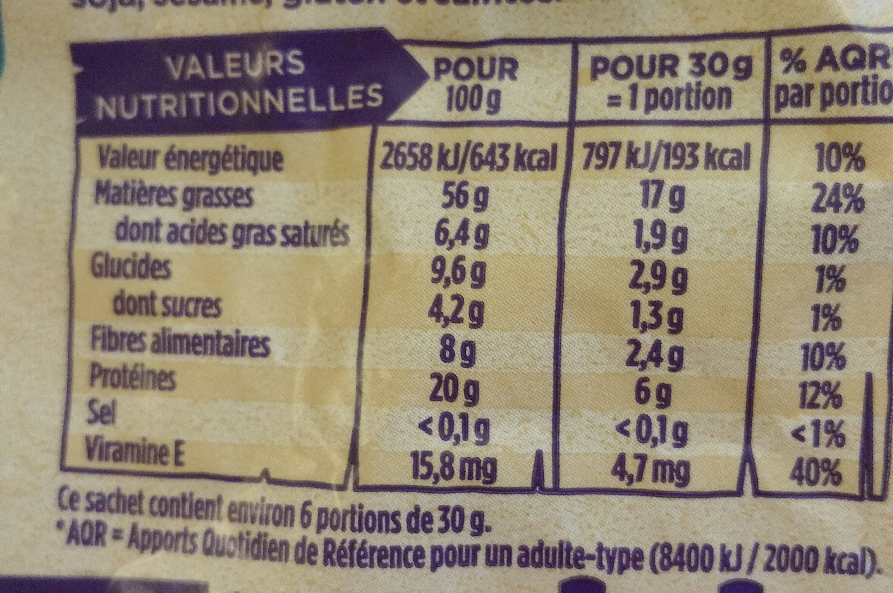 Mélange Vitaminé 200g - Nutrition facts - fr