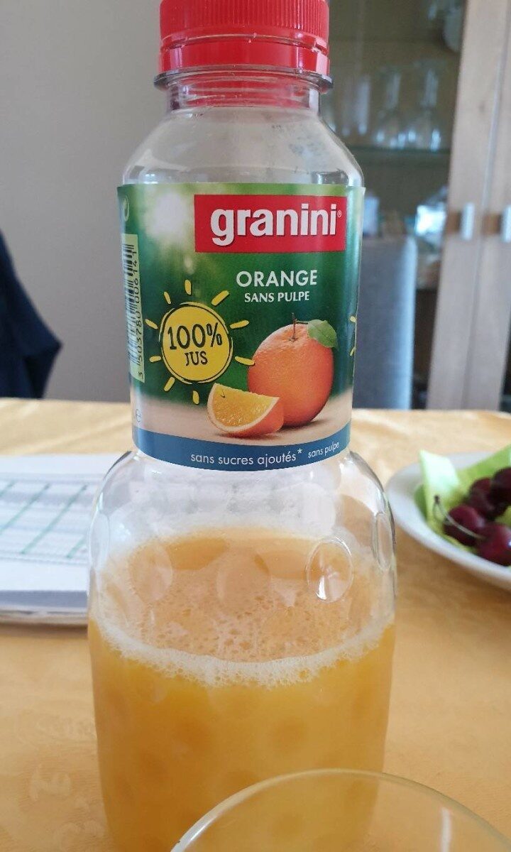 Jus D'orange Sans Pulpe Granini - Product - fr