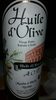 Huile D'olive Extra Vierge - Produit
