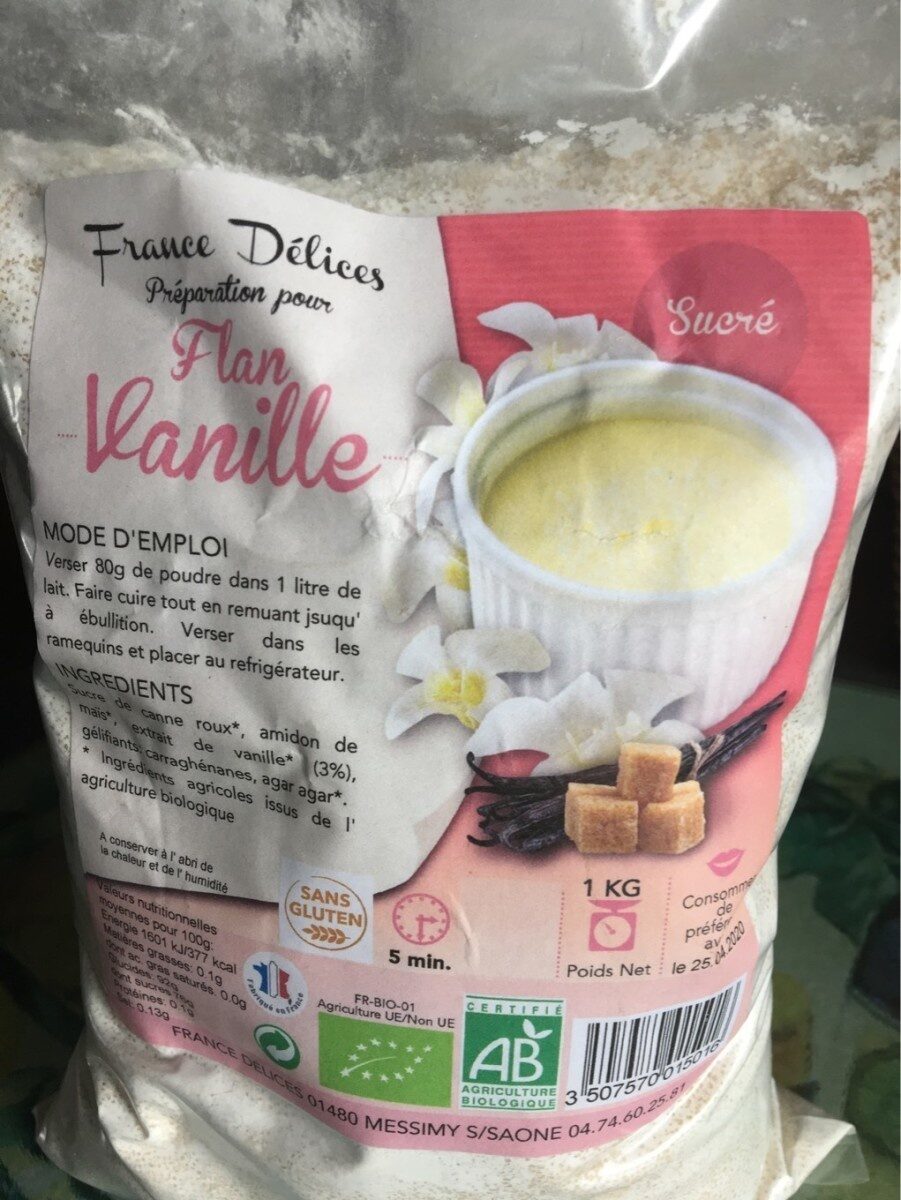 Flan Vanille - Product - fr