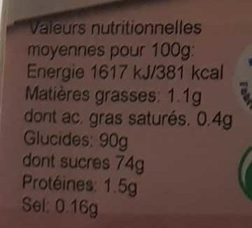 Flan Caramel 40G Pour Demi L Lait. - Nutrition facts - fr
