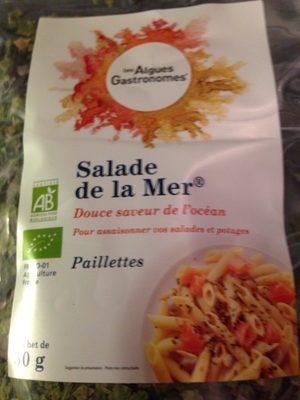 Paillettes Algues Marines " Salade de la Mer  " - Voedingswaarden - fr