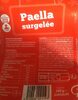 Paella surgelée - Product