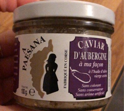 Caviar d’aubergine huile d’olive vierge extra - Product - fr
