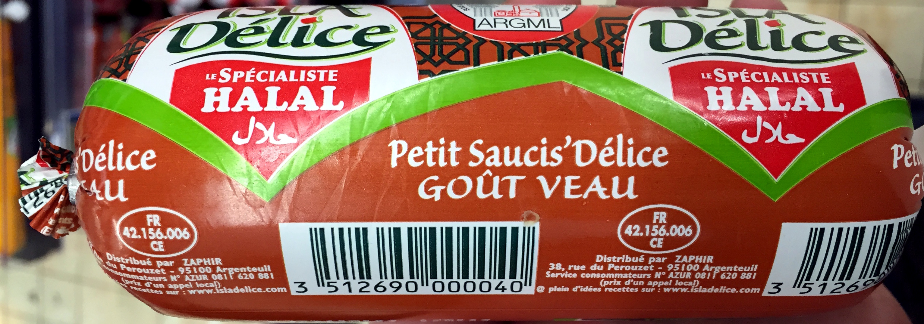 Petit Saucis'Délice goût Veau - Produit