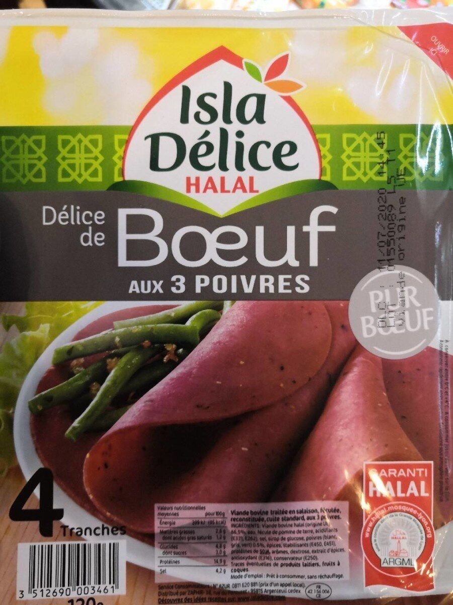 Boeuf aux 3 poivres - Produkt - fr