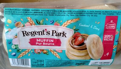 Muffin Pur Beurre - حقائق غذائية - fr