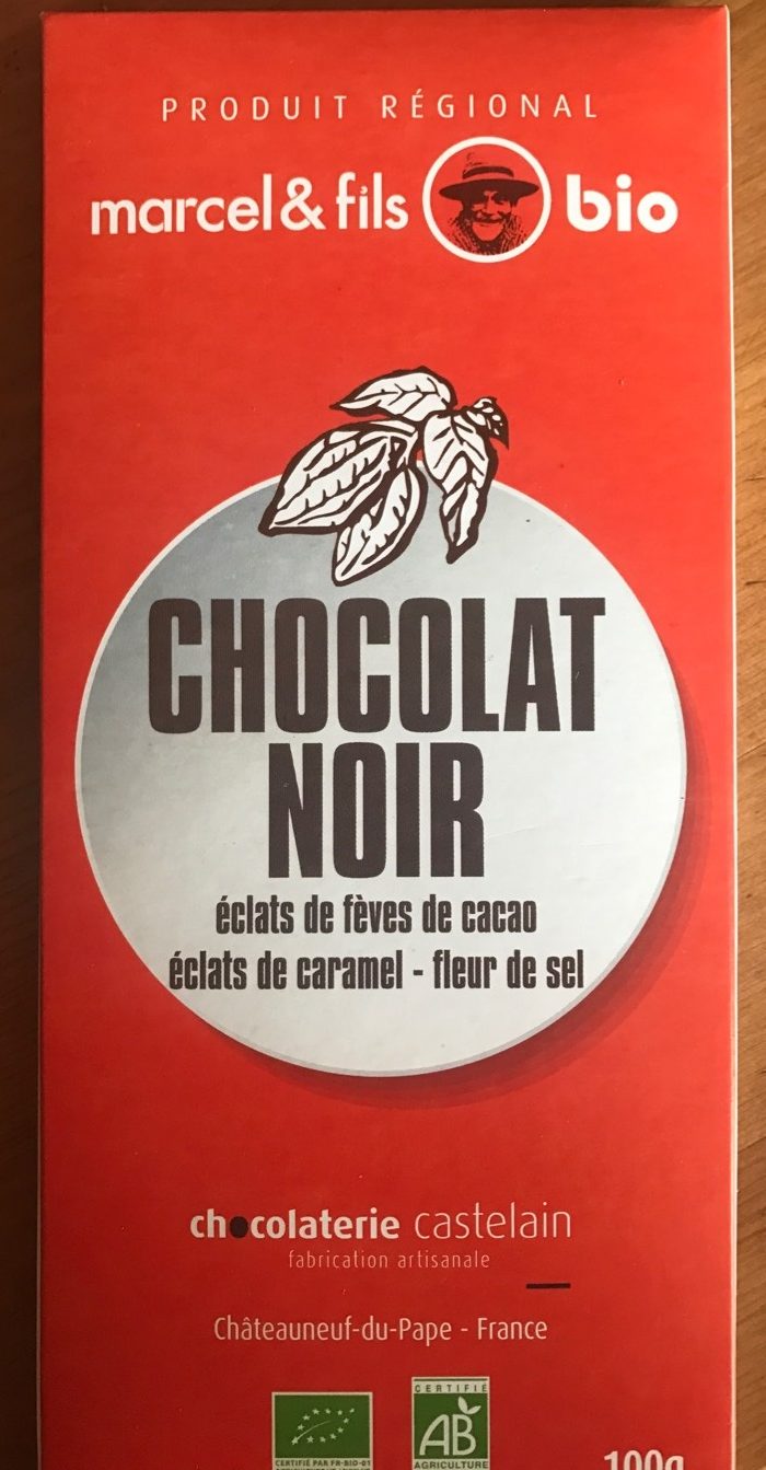 Chocolat bio noir 56% - Produit