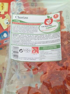 Chorizo - Product - fr
