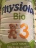 Physiolac Bio 3 - Производ