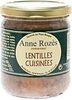 Lentilles cuisinees ANNE ROZES - Produit