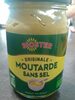 Moutarde sans sel - Producto