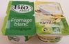 Fromage blanc biologique extrait naturel de vanille - Product