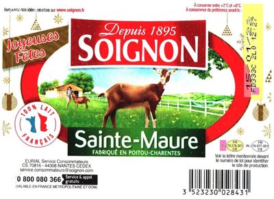 La bûche Sainte-Maure (Poitou-Charentes - Produit