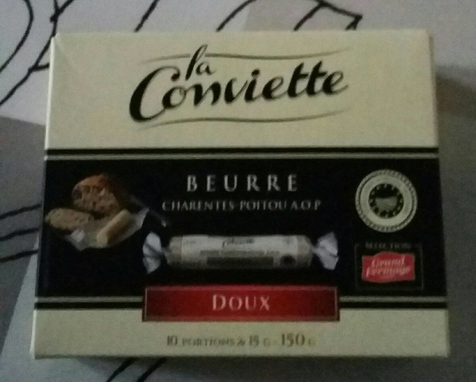 Beurre doux AOP Charentes-Poitou - Product - fr