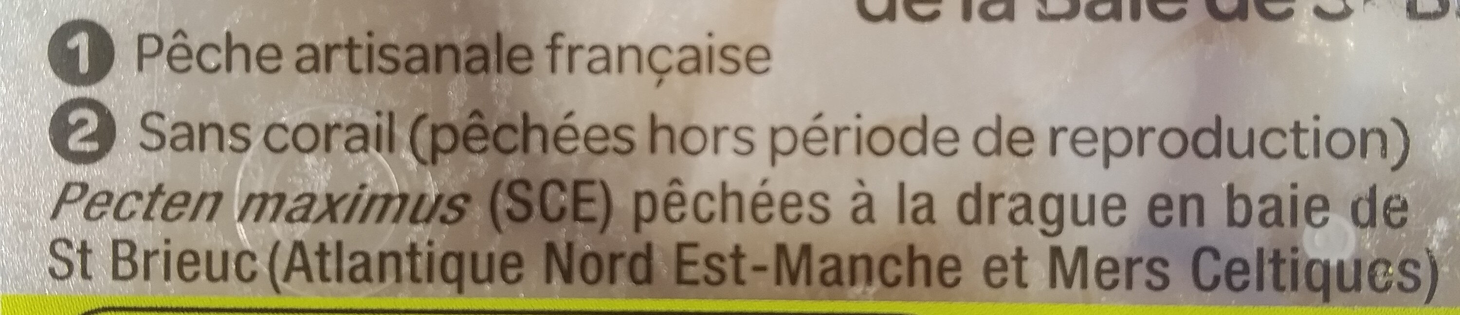 noix de Saint-Jacques de la baie de Saint-Brieuc - Ingredients - fr