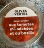 Olives vertes aux tomates mi secheées et au basilic - Product