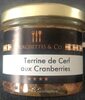 Terrine de cerf aux cranberries - Produkt