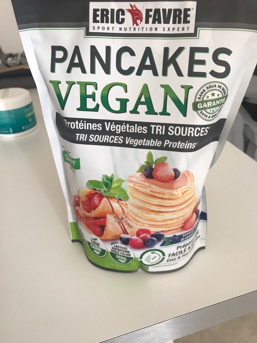 Pancakes vegan saveur myrtille - Produit