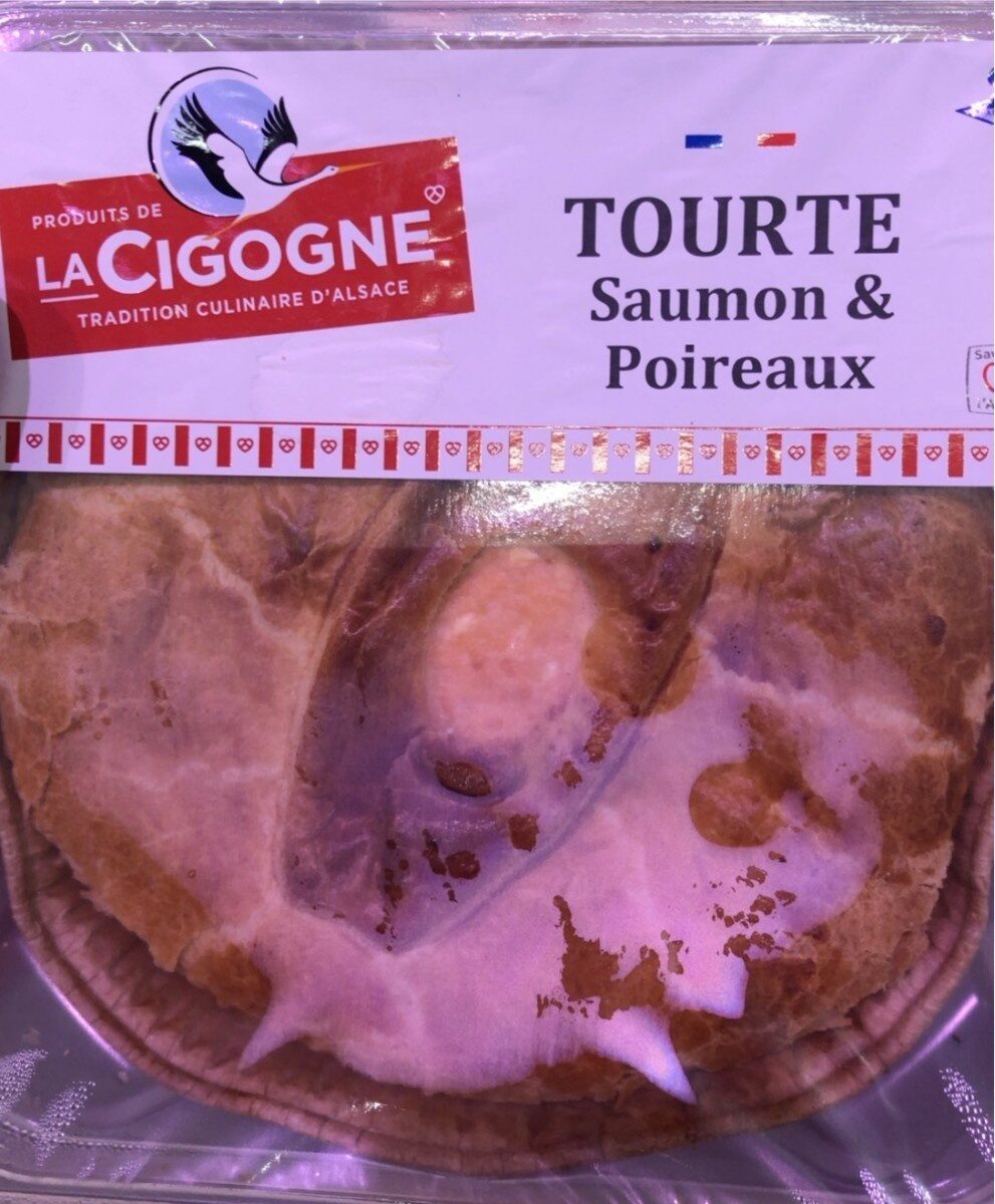 Tourte saumon poireaux - Product - fr