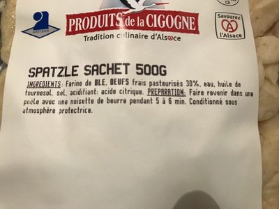 Spatzle sachet - Product - fr