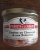 Terrine au chevreuil et au noisettes - Product