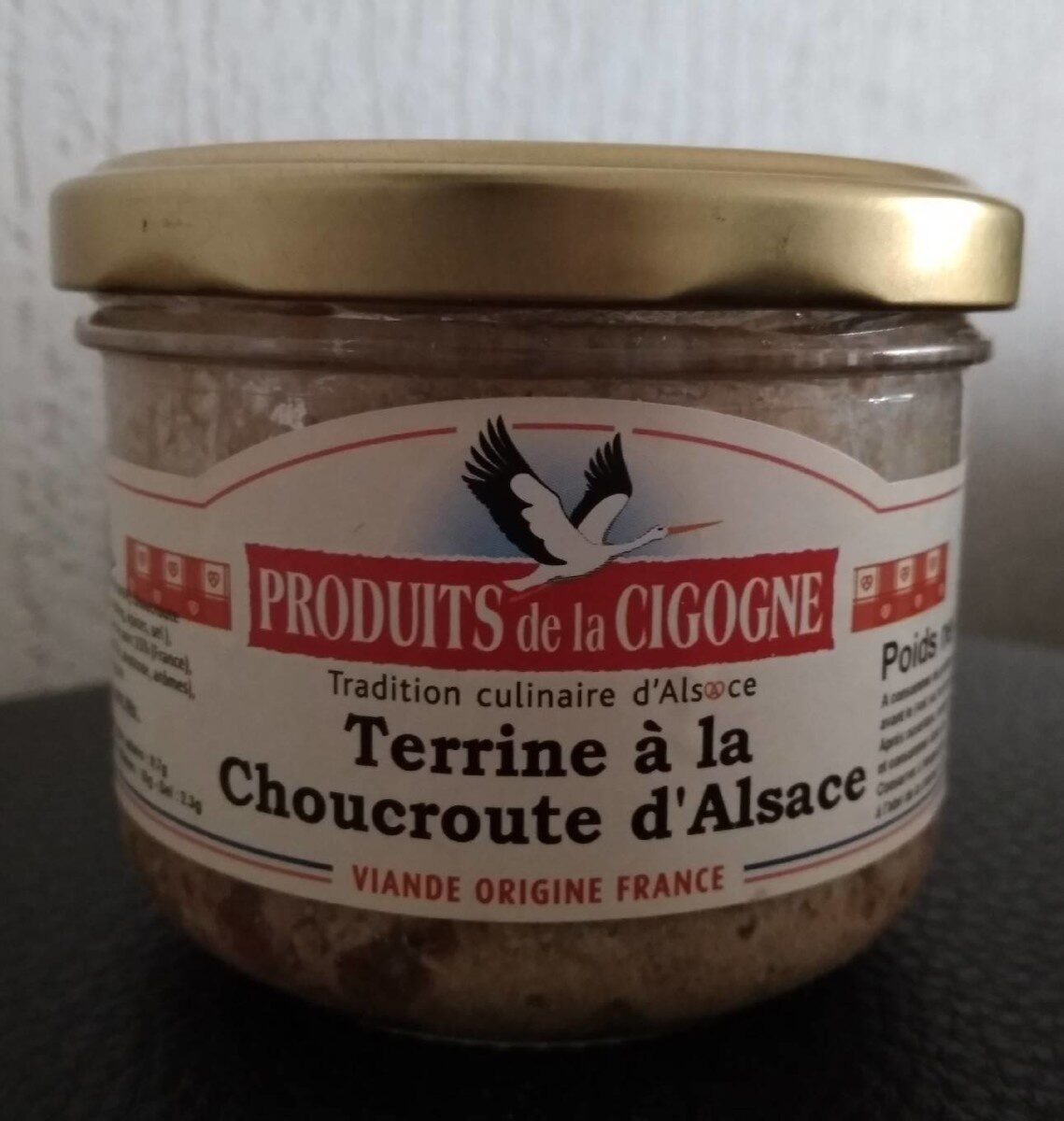 Terrine à la choucroute d'Alsace - Product - fr
