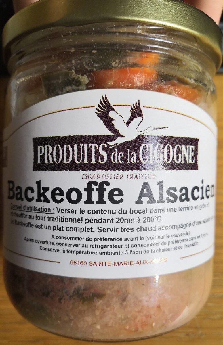 Backeoffe Alsacien - Product - fr