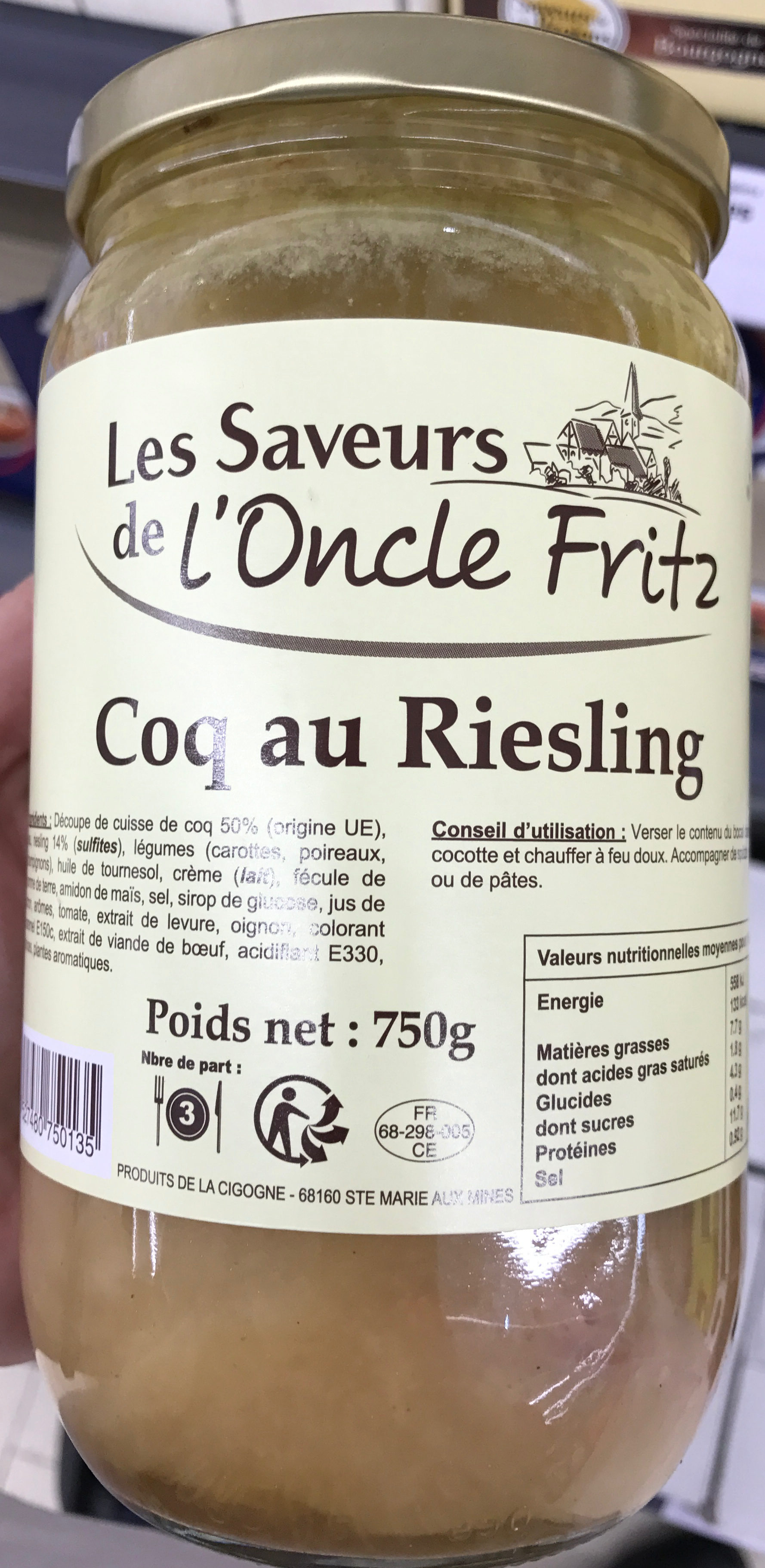 Coq au Riesling - Product - fr