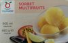 Sorbet multifruits - Produit
