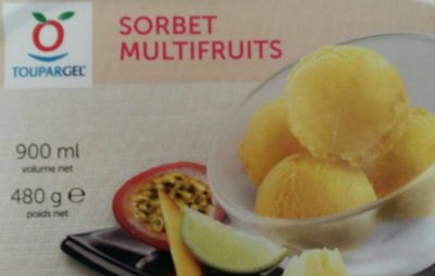 Sorbet multifruits - Produit