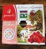 4 yaourts 2 fraises 2 framboises - Produit