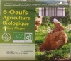 6 œufs agriculture biologique - Product