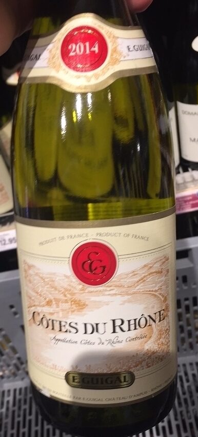 E.Guigal AOC Côtes Du Rhône Vin blanc - Produit