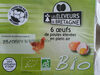 Oeufs de poules Bio Elevees en plein air - Product