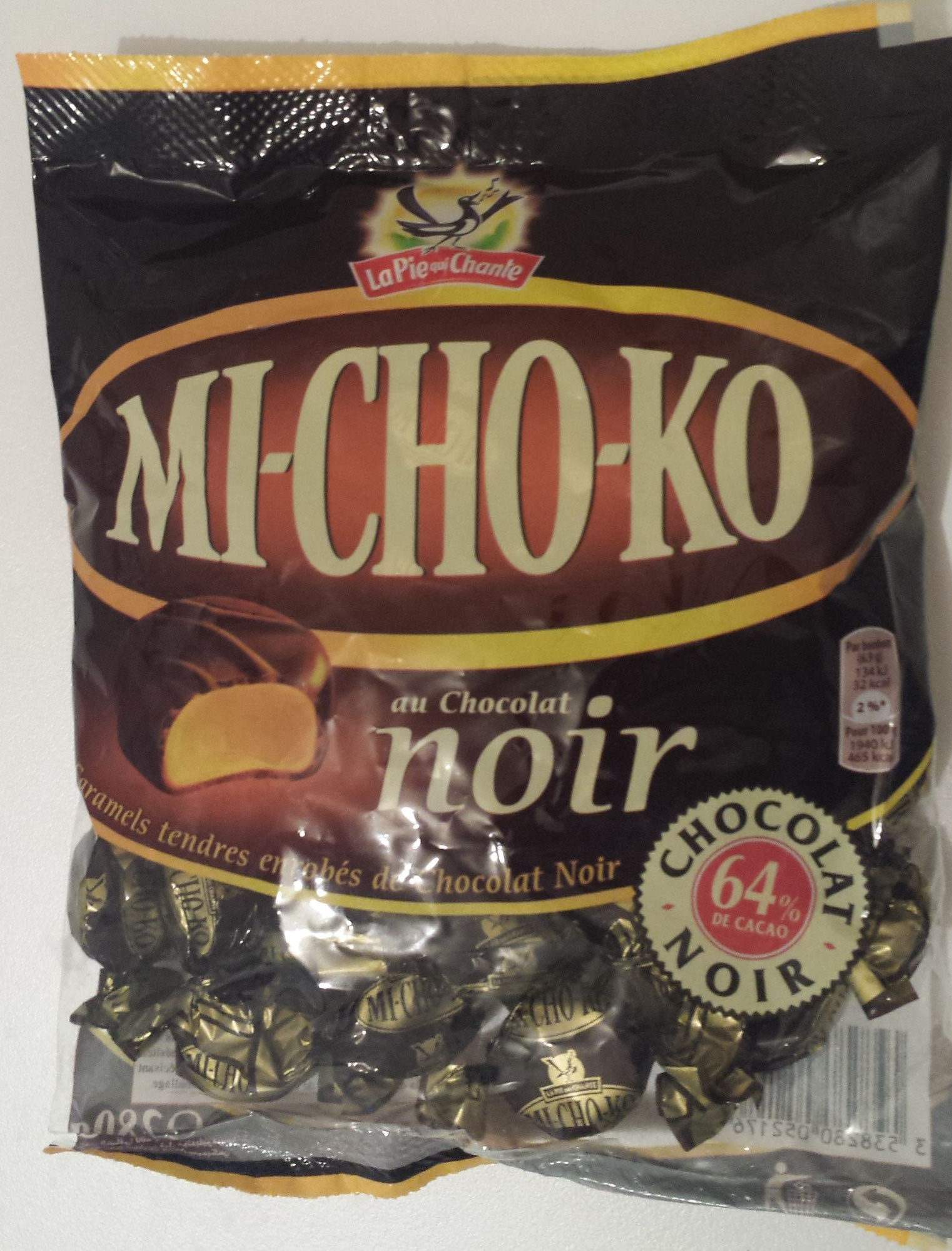 Mi-cho-ko au chocolat noir - Produit