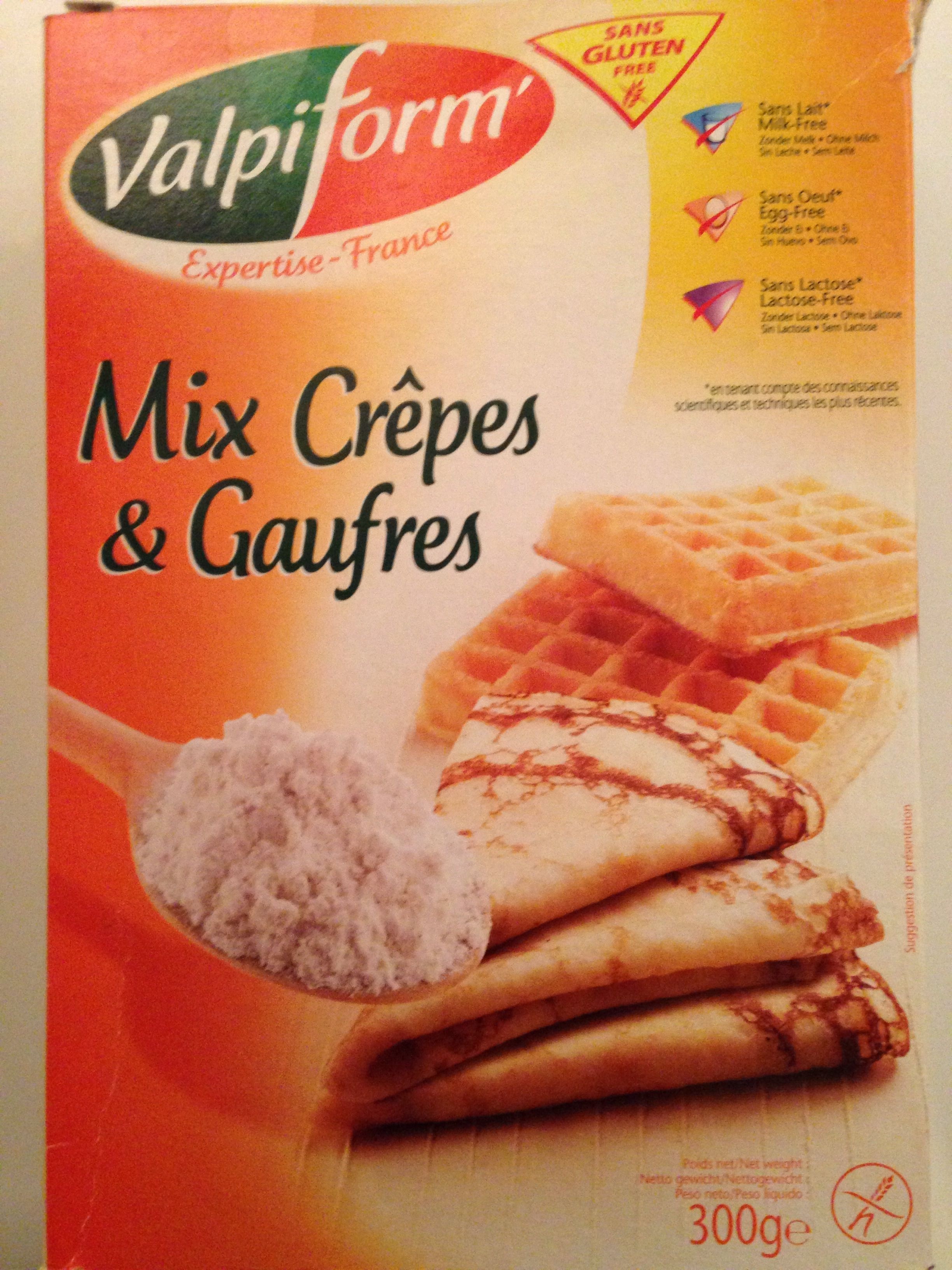 Mix Crêpes & Gaufres - Produit