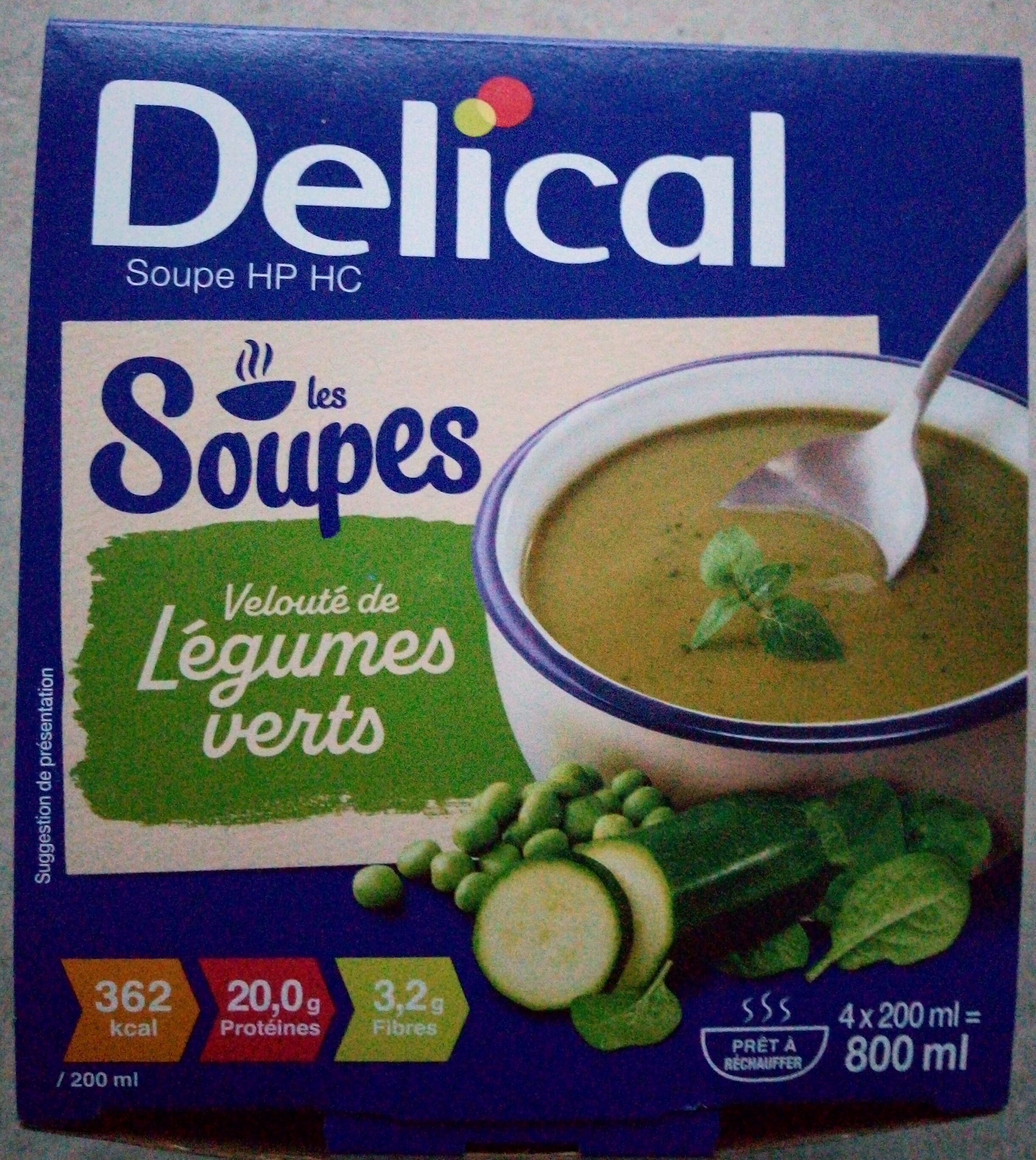 Les Soupes - Velouté de légumes verts - Product - fr