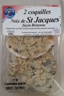 Noix de St Jacques façon Bretonne - Produit