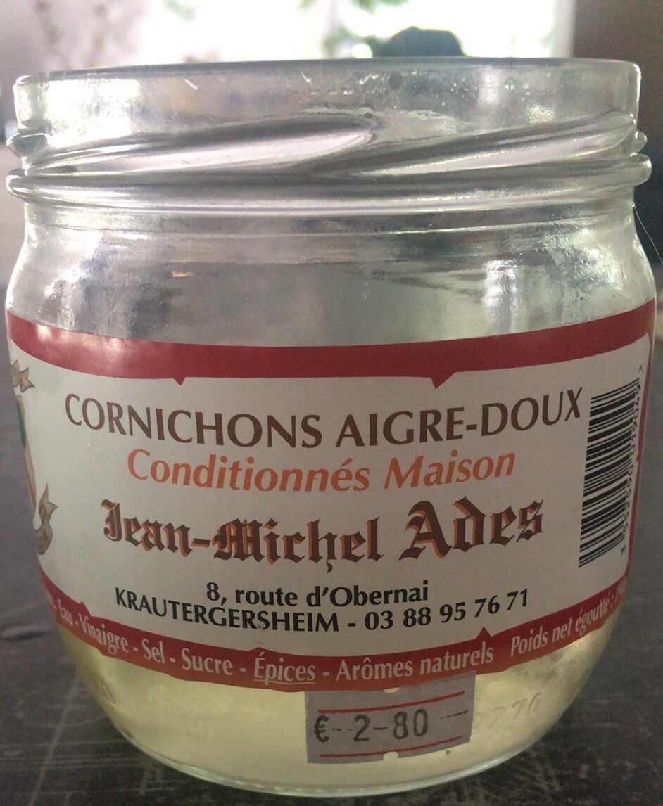 Cornichons aigre-doux - Product - fr