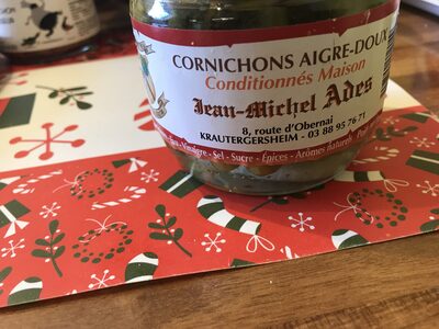 Cornichons aigre-doux - Ingredients - fr