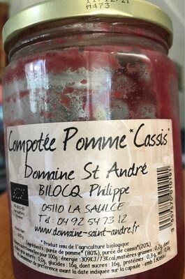 Compotée Pomme Cassis - Product