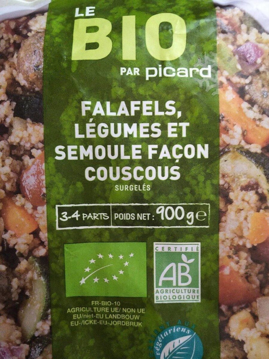 Falafels, légumes et semoule façon couscous - Product - fr
