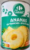 Ananas en tranches au jus d'ananas - Produit