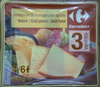 Assortiment de fromages pour raclette (26% MG) - 800 g - Carrefour - Produit