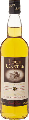 PRODUCT OF SCOTLAND LOCH CASTLE BLENDED SCOTCH WHISKY Distilled & matured in Scotland Aged 12 years FINEST BLEND - Product - fr