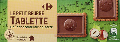 Les Tablettes GOÛT NOISETTE CHOCOLAT AU LAIT - Producto - fr