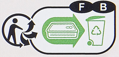 Saumon au naturel - Recyclinginstructies en / of verpakkingsinformatie - fr